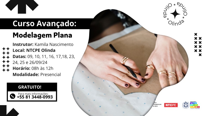 Curso: Modelagem Plana – Mod Avançado – Olinda