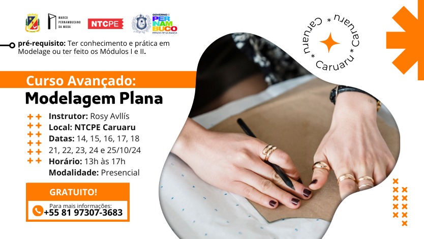 Curso de Modelagem Plana – Módulo Avançado – Caruaru