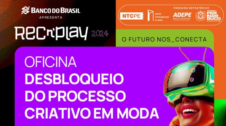 Curso de Desbloqueio do Processo Criativo na Moda – Recife